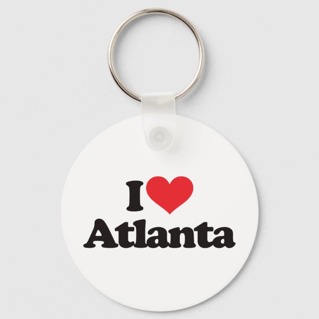 Porte-clés I Love Atlanta (Recto)