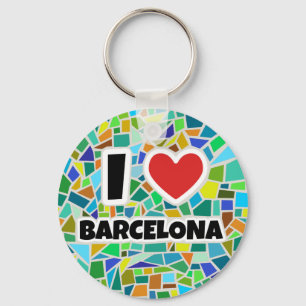 Porte-clés I love Barcelona