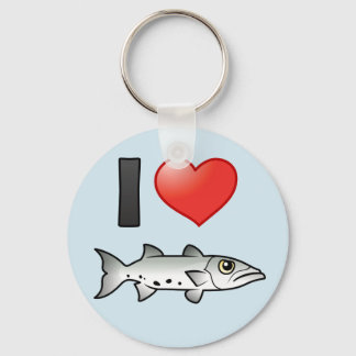 Porte-clés I Love Barracuda