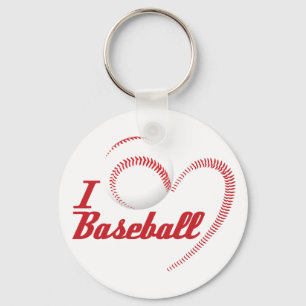 Porte-clés I Love Baseball Keychain