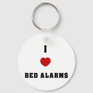 Porte-clés I Love Bed Alarmes