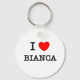 Porte-clés I Love Bianca