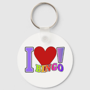 Porte-clés I Love Bingo
