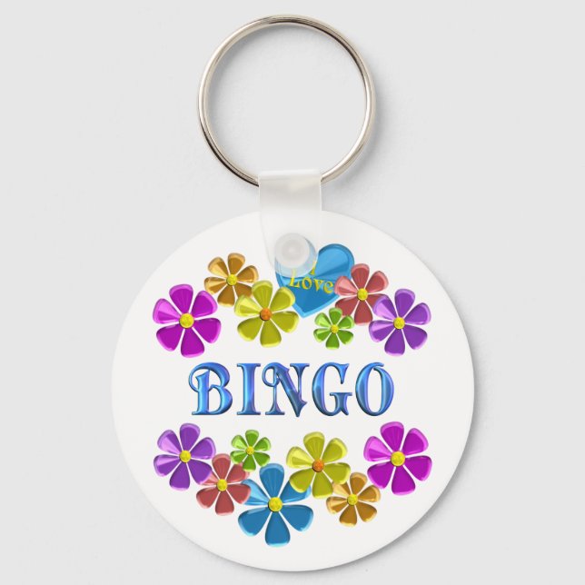 Porte-clés I Love Bingo (Recto)