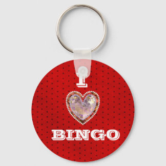 Porte-clés I Love Bingo porte - clé