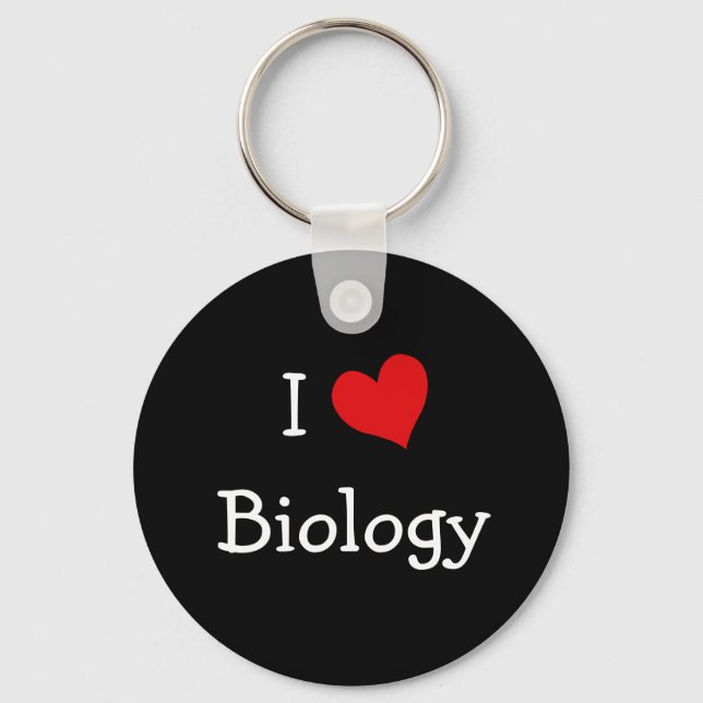 Porte-clés I Love Biology (Recto)