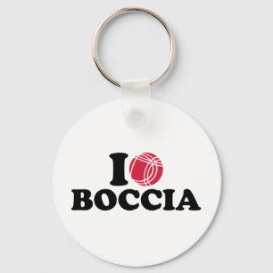 Porte-clés I love Boccia Boule