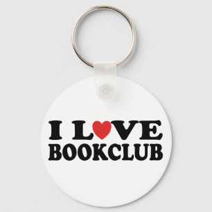 Porte-clés I Love Bookclub