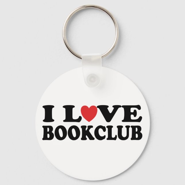 Porte-clés I Love Bookclub (Recto)