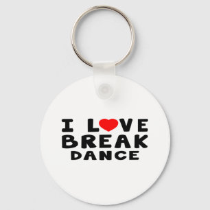 Porte-clés I Love Breakdance