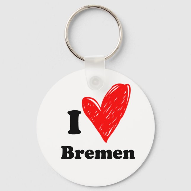Porte-clés I Love Bremen (Recto)