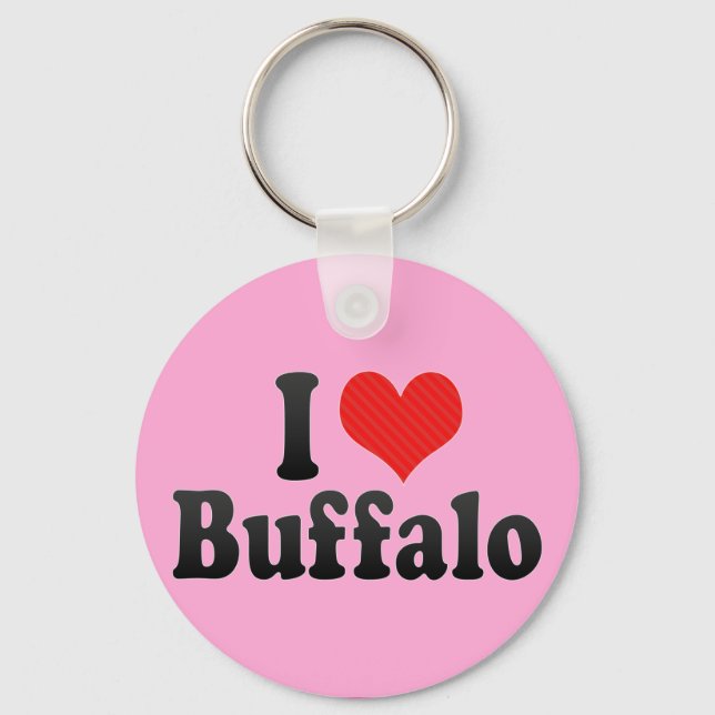 Porte-clés I Love Buffalo (Recto)