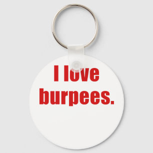 Porte-clés I Love Burpees