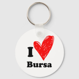 Porte-clés I Love Bursa