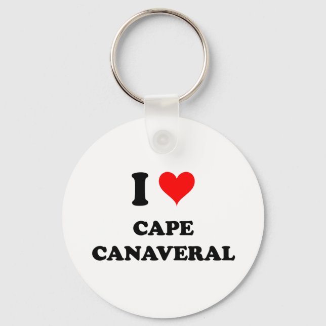 Porte-clés I Love Cape Canaveral (Recto)