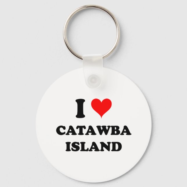 Porte-clés I Love Catawba Island (Recto)