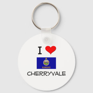 Porte-clés I Love CHERRYVALE Kansas