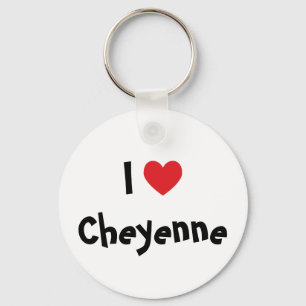 Porte-clés I Love Cheyenne Porte - clé