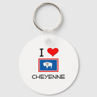 Porte-clés I Love Cheyenne Wyoming