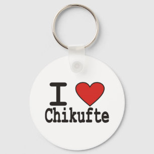 Porte-clés I Love Chikufte