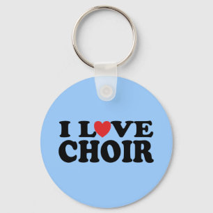 Porte-clés I Love Choir