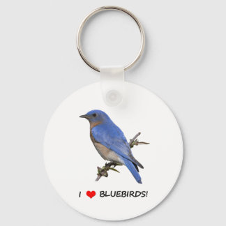 Porte-clés I Love (coeur) Bluebirds