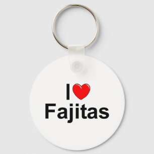 Porte-clés I Love (Coeur) Fajitas