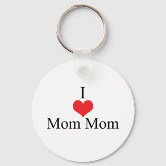 Porte-clés I Love (Coeur) Maman
