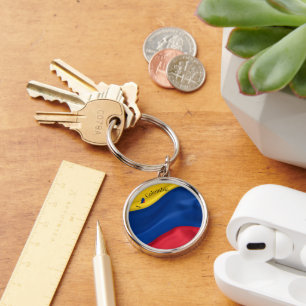 Porte-clés I Love Colombia Flag Keychain