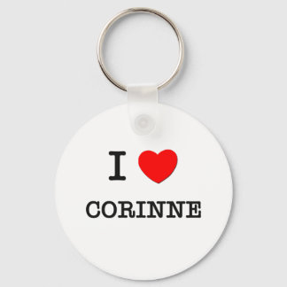 Porte-clés I Love Corinne
