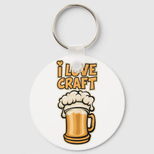 Porte-clés I Love Craft Beer