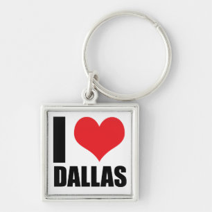 Porte-clés I love Dallas