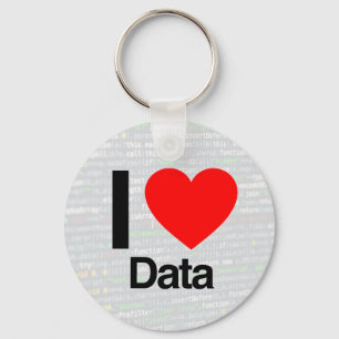 Porte-clés i love data