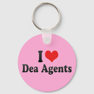 Porte-clés I Love Dea Agents
