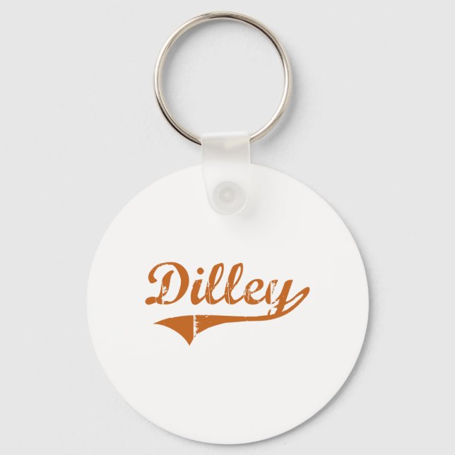 Porte-clés I Love Dilley Texas (Recto)