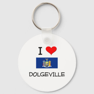 Porte-clés I Love Dolgeville New York