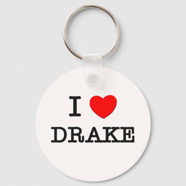 Porte-clés I Love Drake (Recto)