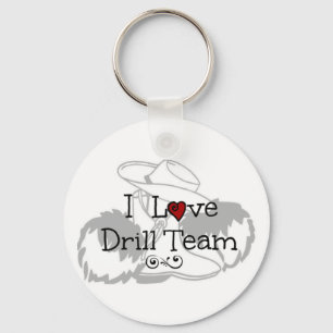Porte-clés I Love Drill Team