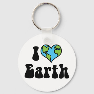 Porte-clés I Love Earth Porte - clé