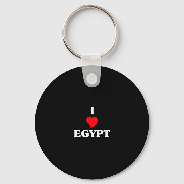 Porte-clés I Love Egypt (Recto)