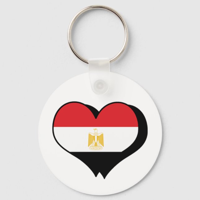 Porte-clés I Love Egypt Keychain (Recto)