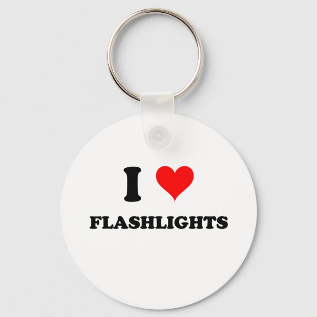 Porte-clés I Love Flashlights (Recto)