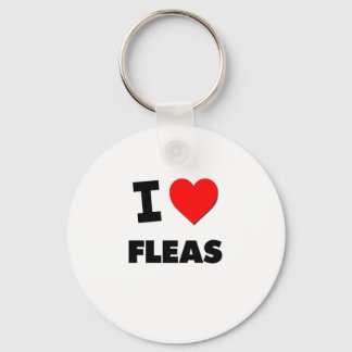 Porte-clés I Love Fleas