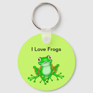 Porte-clés I Love Frogs Porte - clé