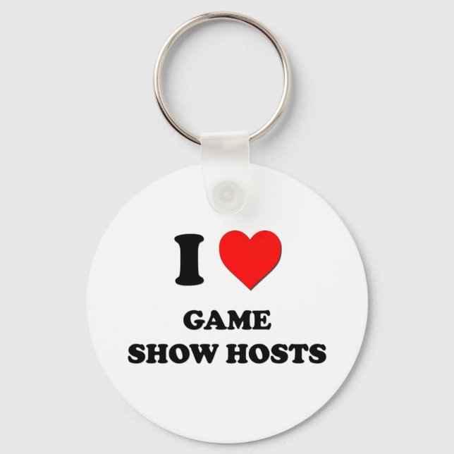 Porte-clés I Love Game Show Hôtes (Recto)