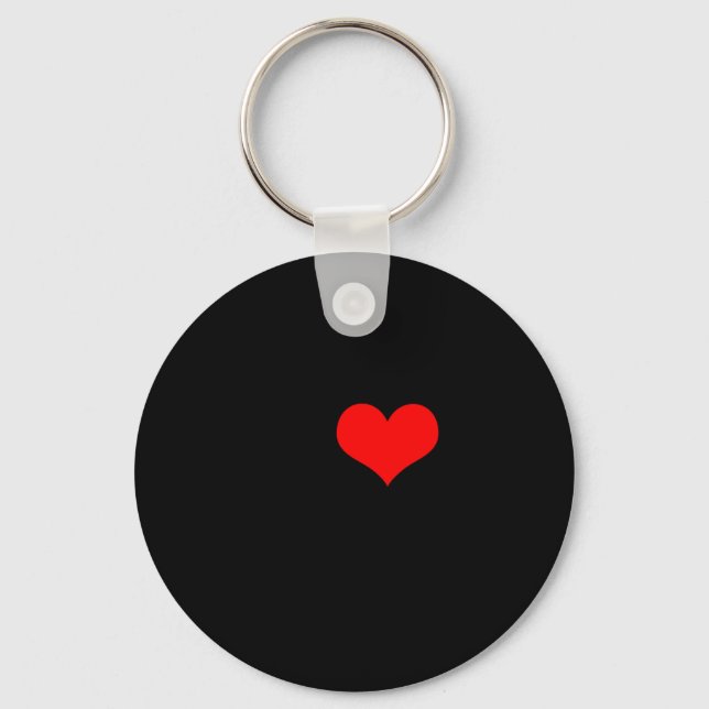 Porte-clés I Love Garage Doors Christmas Red Heart Funny Gift (Recto)