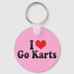 Porte-clés I Love Go Karts