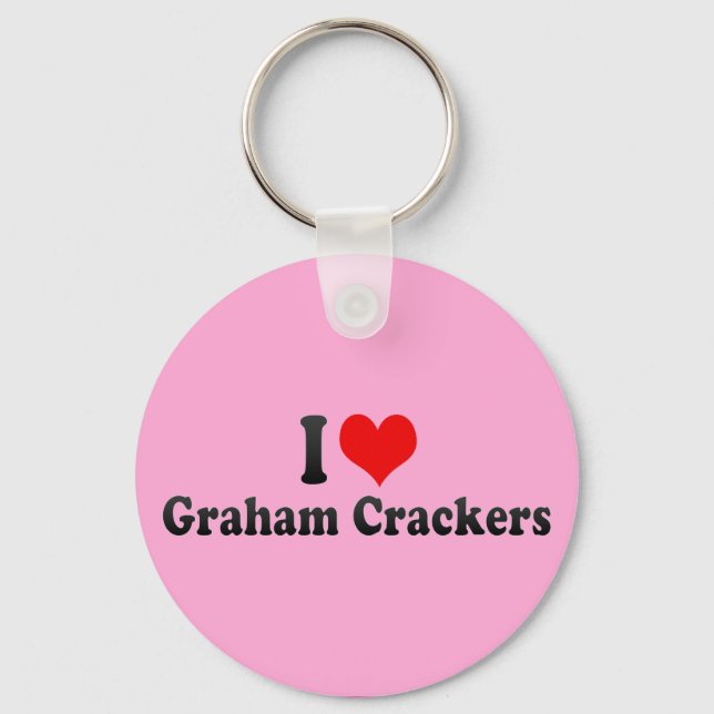 Porte-clés I Love Graham Crackers (Recto)