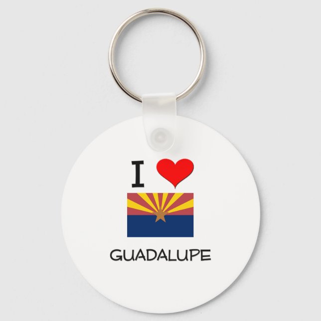 Porte-clés I Love GUADALUPE Arizona (Recto)