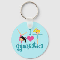 I Love Gymnastique mignonne Gymnaste